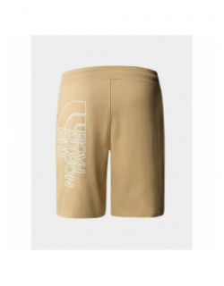 Short jogging graphic logo beige homme - The North Face