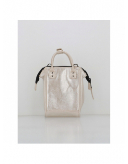 Sac bandoulière nano honolulu argenté femme - Cabaïa