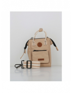 Sac bandoulière nano lobito beige femme - Cabaïa