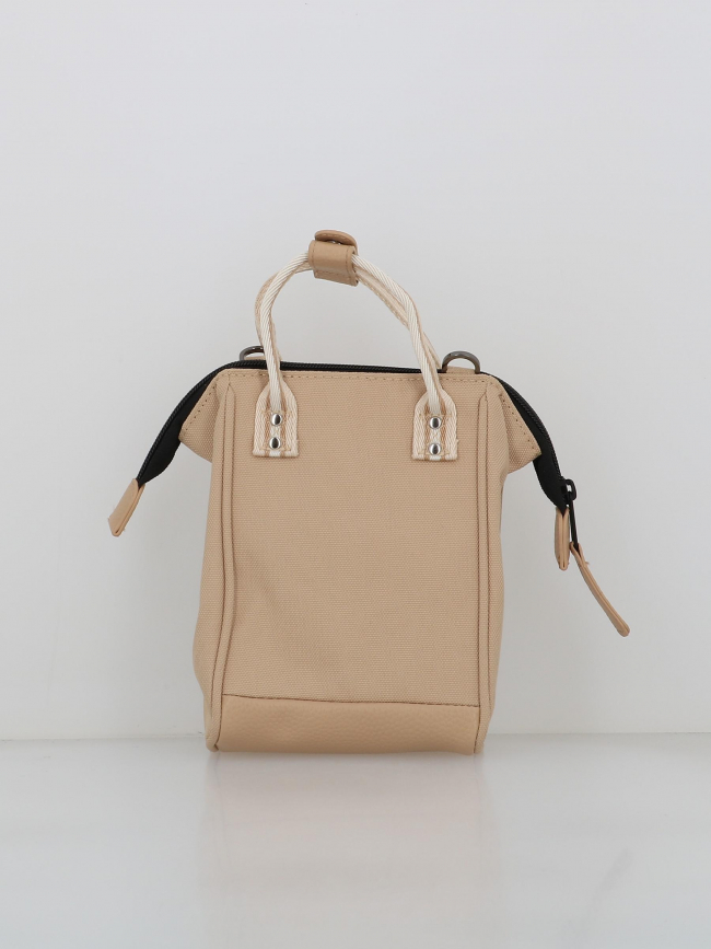 Sac bandoulière nano lobito beige femme - Cabaïa