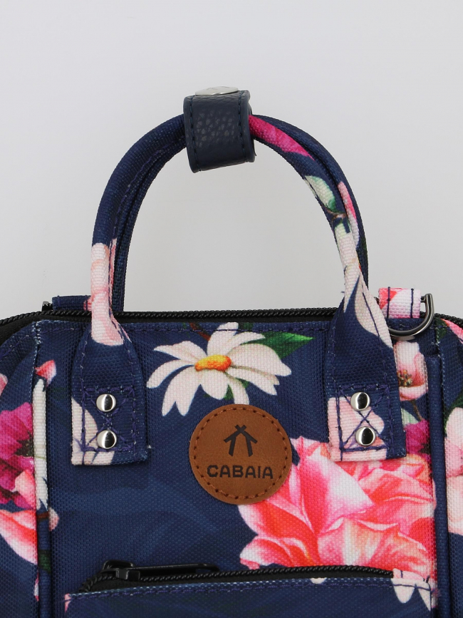 Sac bandoulière nano osaka bleu marine femme - Cabaïa