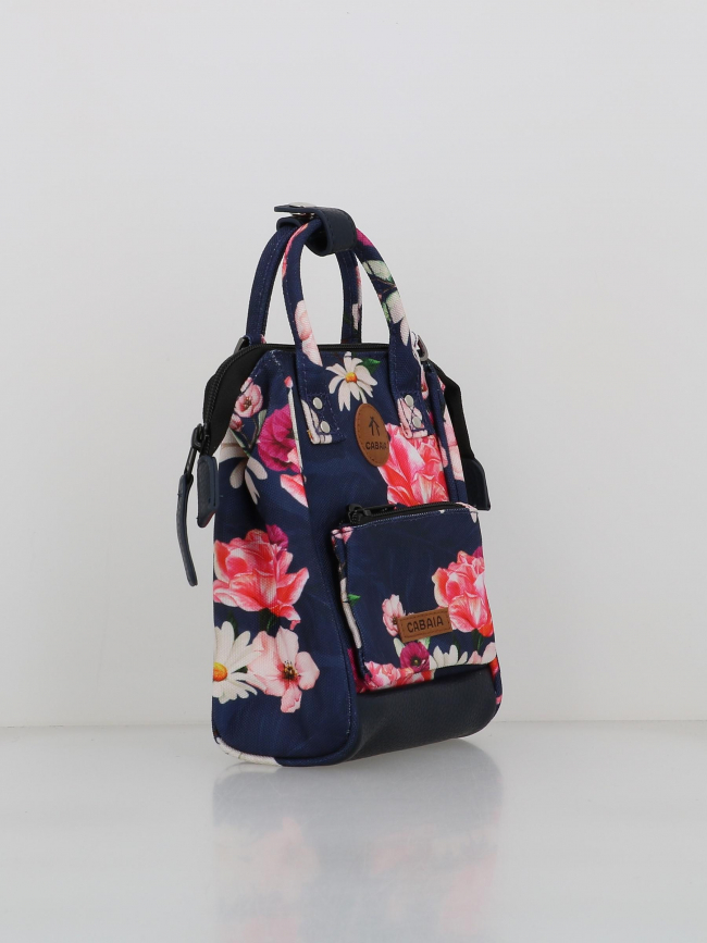 Sac bandoulière nano osaka bleu marine femme - Cabaïa