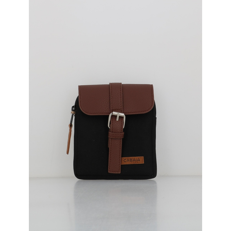 Pochette mini sac à dos S antigua catedral hiker noir - Cabaïa