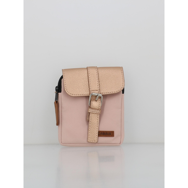 Pochette mini sac à dos S jardin guerrero hiker rose - Cabaïa