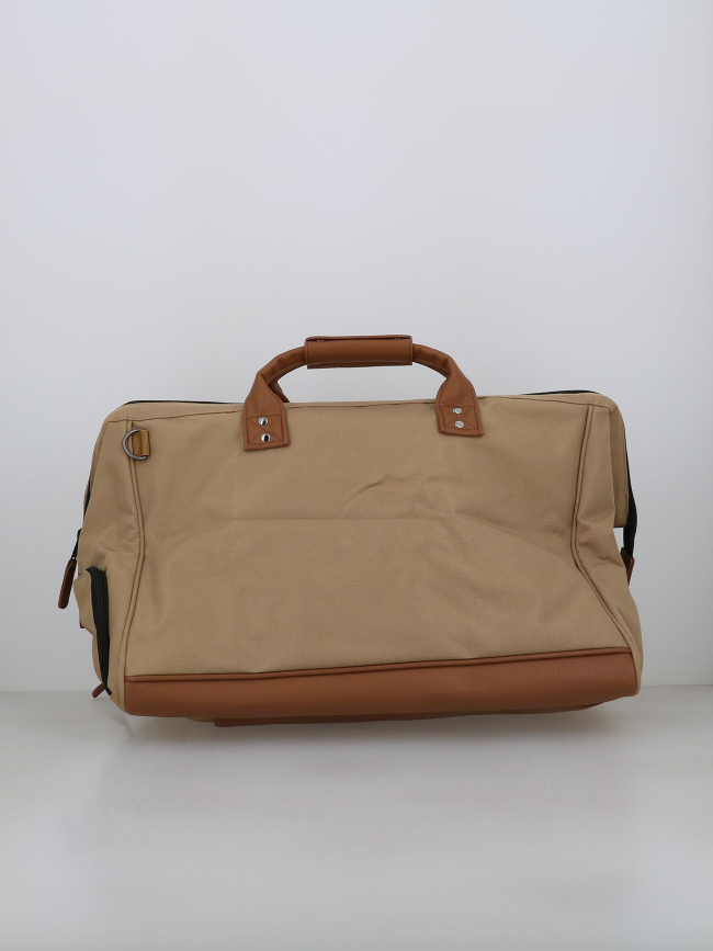 Sac de voyage duffle kuala lumpur beige - Cabaïa