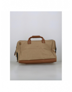 Sac de voyage duffle kuala lumpur beige - Cabaïa