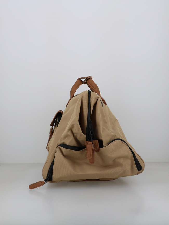 Sac de voyage duffle kuala lumpur beige - Cabaïa