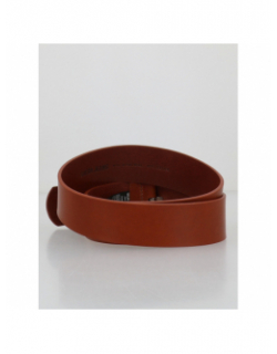 Ceinture en cuir basic large marron femme - Salsa