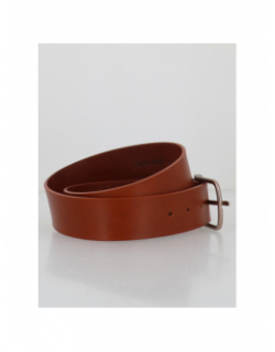 Ceinture en cuir basic large marron femme - Salsa