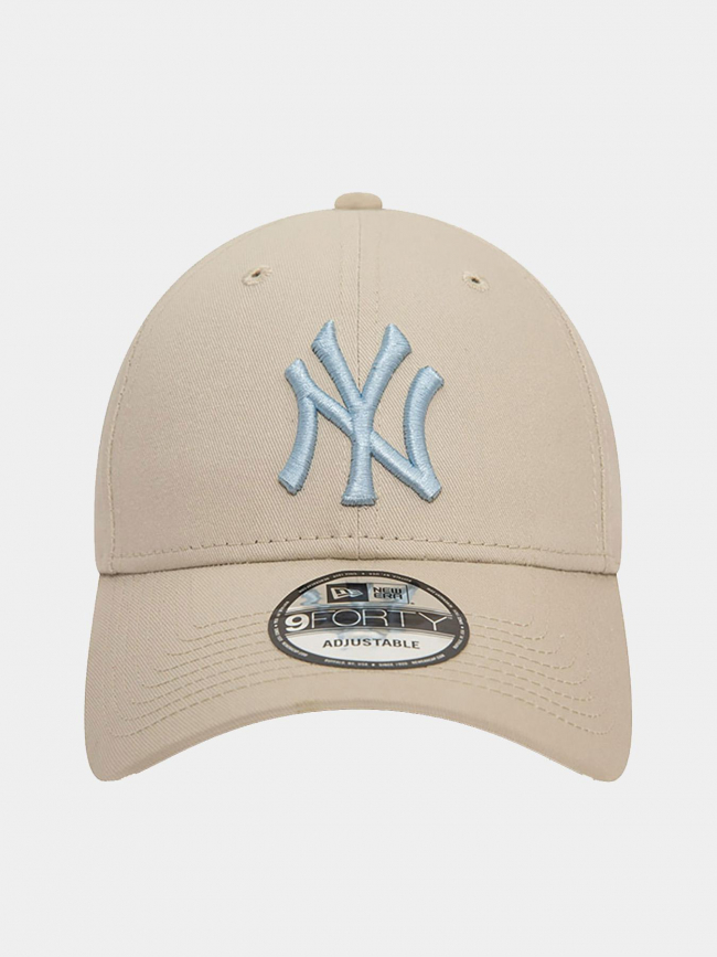 Casquette 9forty league beige bleu - New Era