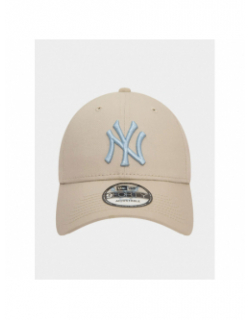 Casquette 9forty league beige bleu - New Era