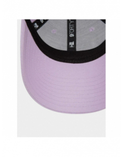 Casquette 9forty metallic logo violet femme - New Era