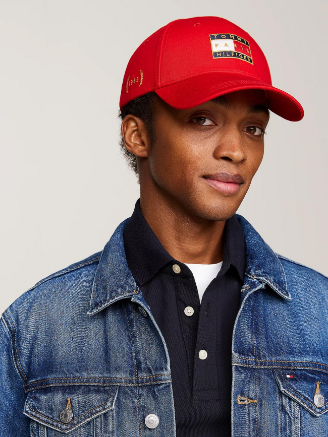 Casquette flag paris rouge - Tommy Hilfiger