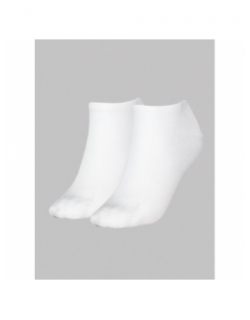 Deux paires de chaussettes légère blanc femme - Tommy Hilfiger