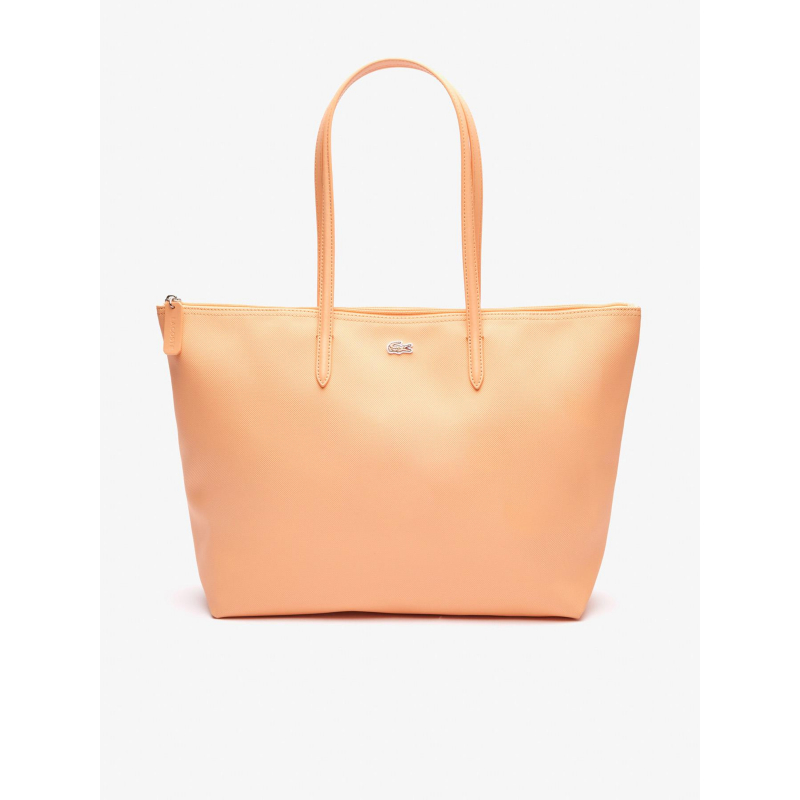 Sac shopping orange femme - Lacoste