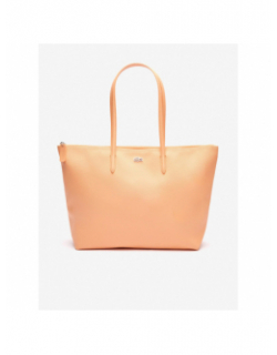 Sac shopping orange femme - Lacoste