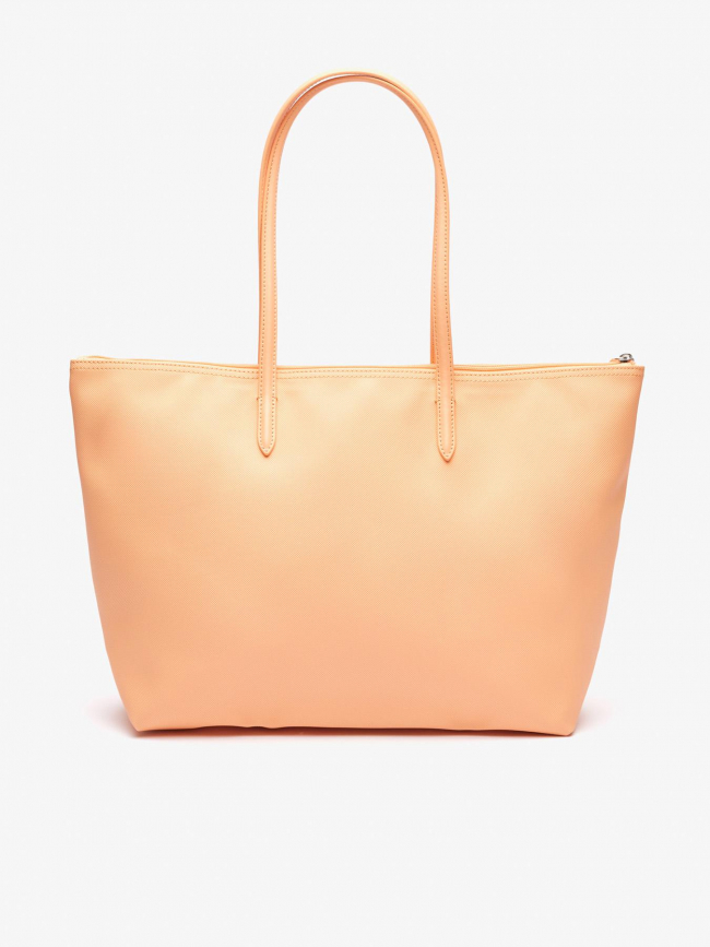 Sac shopping orange femme - Lacoste