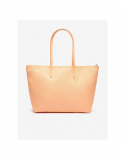 Sac shopping orange femme - Lacoste