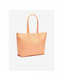 Sac shopping orange femme - Lacoste