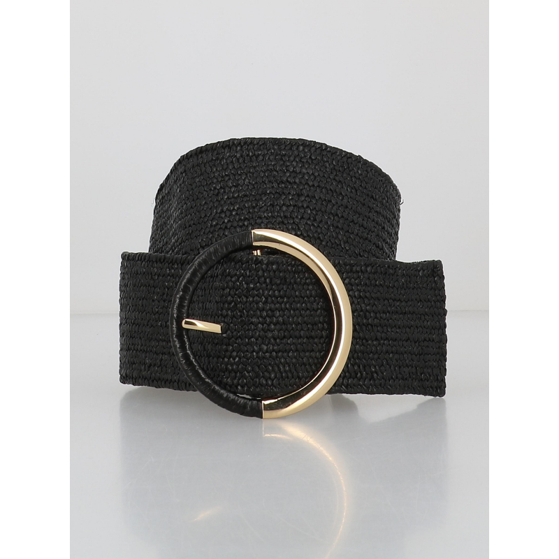 Ceinture sidsel noir femme - Pieces