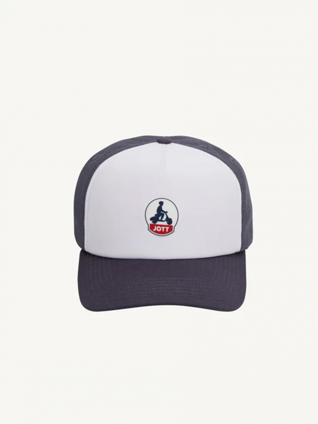 Casquette trucker bicolore sail bleu blanc - Jott