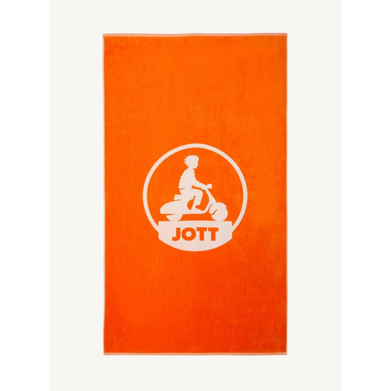 Serviette de plage beach tangerine orange - Jott