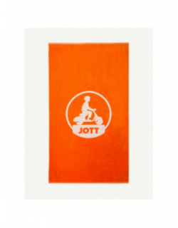 Serviette de plage beach tangerine orange - Jott