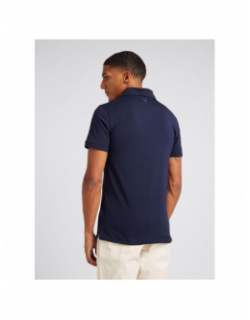 Polo extra slim fit nolan bleu marine homme - Guess