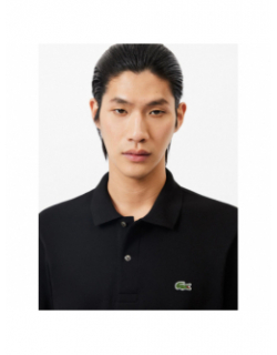 Polo manches longues noir homme - Lacoste