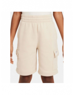 Short jogging cargo nsw club beige garçon - Nike