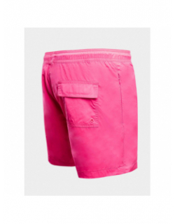 Short de bain biarritz fluo rose homme - Jott