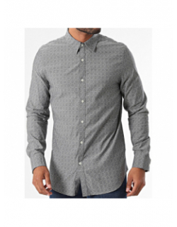 Chemise sunset aop gris homme - Guess