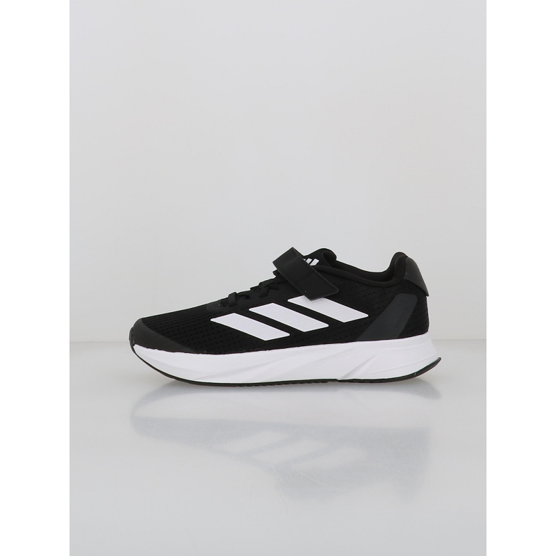 Baskets à scratch duramo noir blanc enfant - Adidas