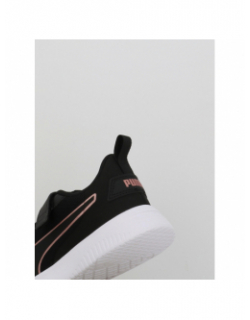 Baskets à scratch flyer flex ps noir rose gold enfant - Puma