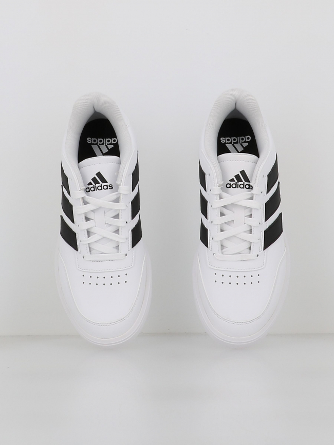 Baskets courtblock blanc noir homme - Adidas