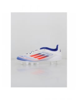 Chaussures de football f50 club fxg blanc bleu - Adidas