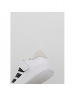 Baskets à scratch courtblock el blanc enfant - Adidas