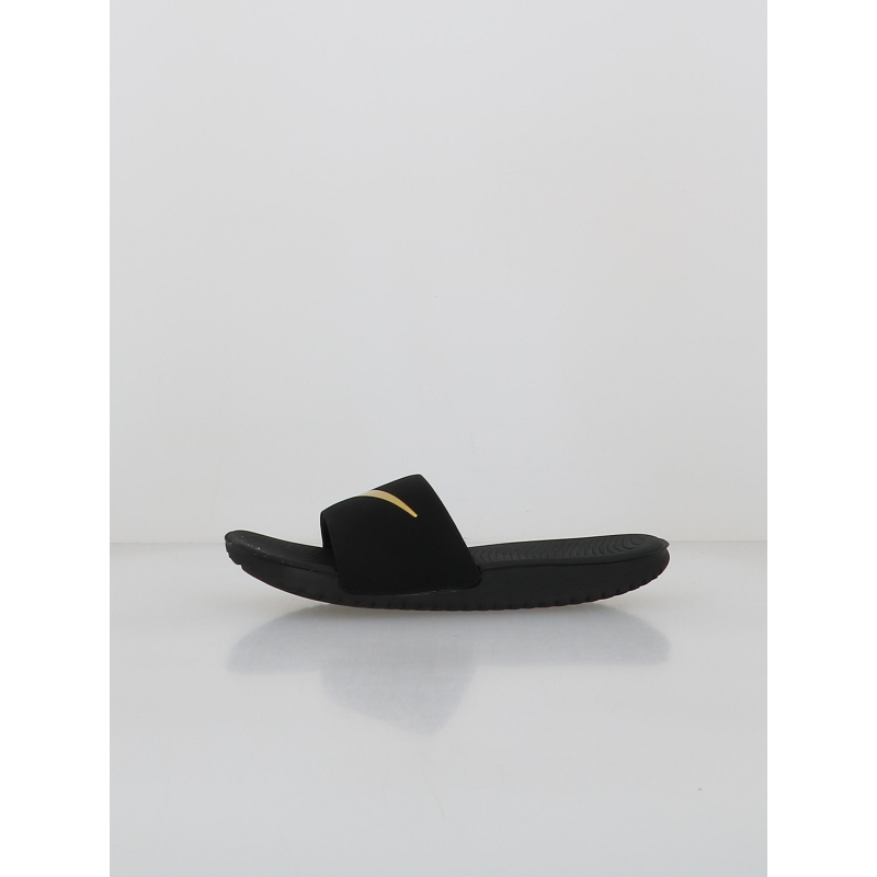 Claquettes kawa slide gs ps noir or enfant - Nike