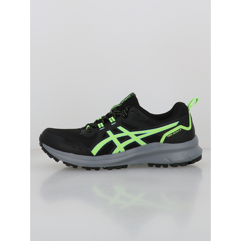 Chaussures de trail scout 3 noir vert homme - Asics