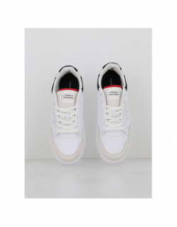 Baskets en cuir core bi-matière blanc homme - Tommy Hilfiger