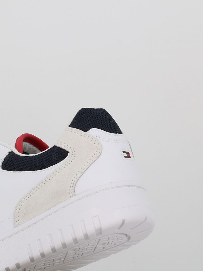 Baskets en cuir core bi-matière blanc homme - Tommy Hilfiger