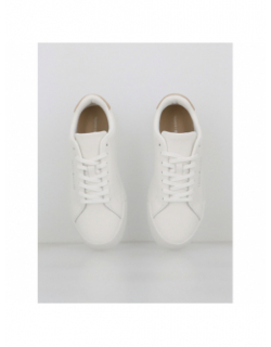 Baskets en cuir court blanc homme - Tommy Hilfiger