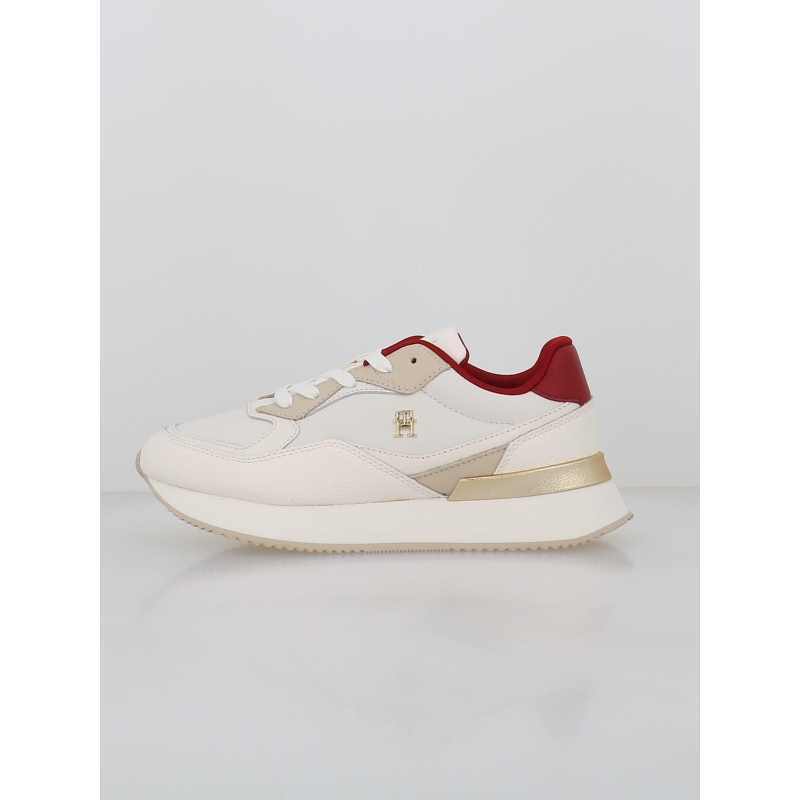 Baskets chunky runner blanc femme - Tommy Hilfiger