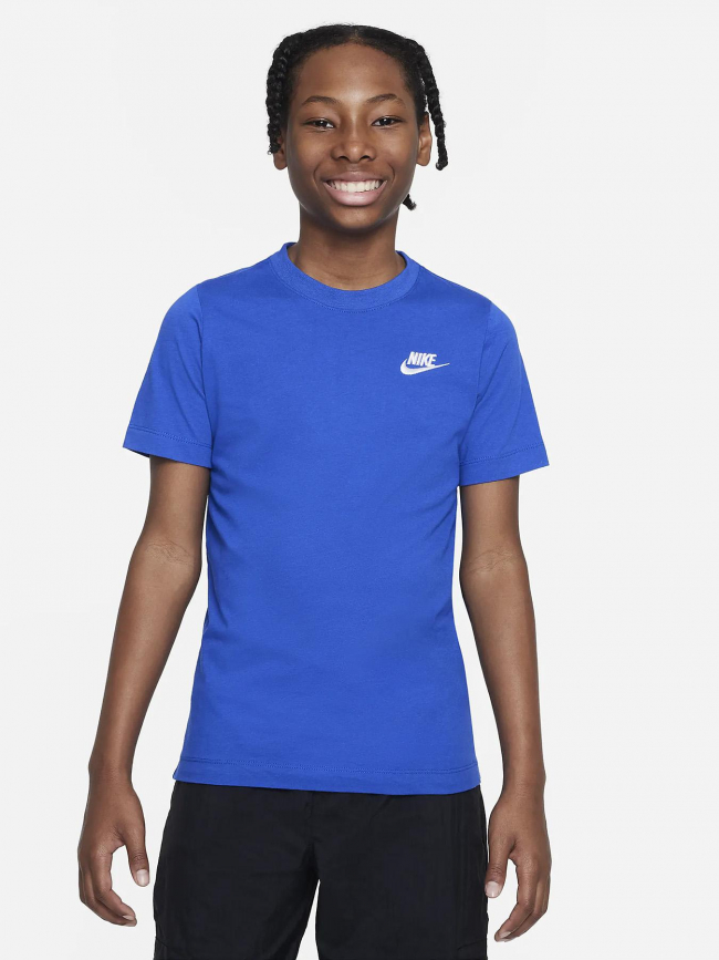 T-shirt emb futura bleu enfant - Nike