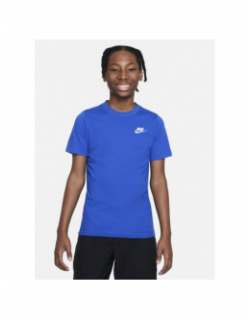 T-shirt emb futura bleu enfant - Nike