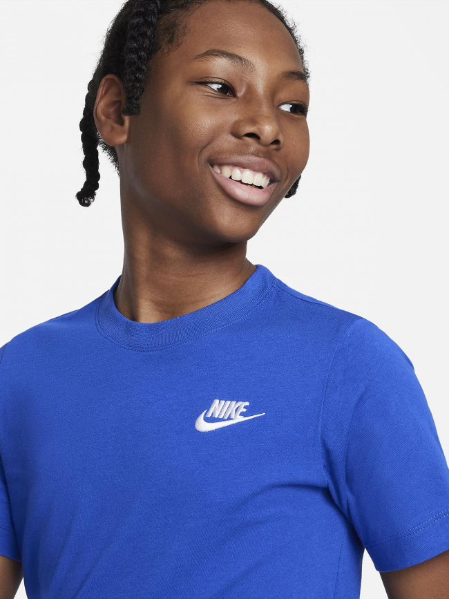 T-shirt emb futura bleu enfant - Nike