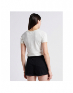 T-shirt en lin mada blanc femme - La Petite Etoile