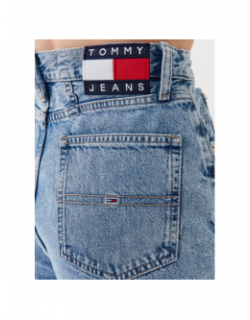 Jean slim taille haute crop izzie bleu femme - Tommy Jeans