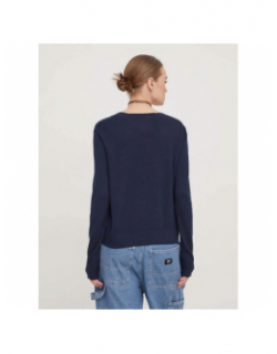 Pull col v essential bleu marine femme - Tommy Jeans