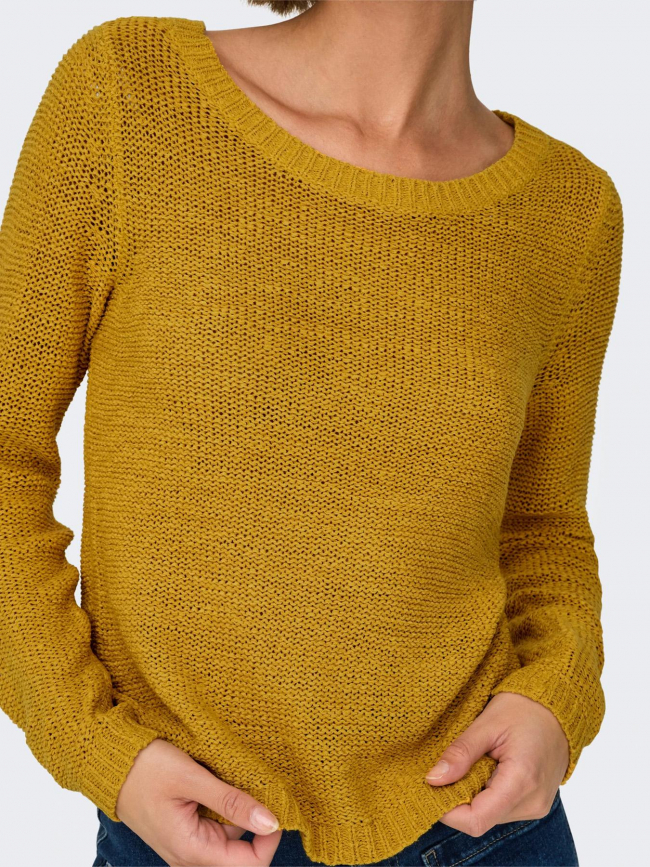 Pull léger geena jaune femme - Only